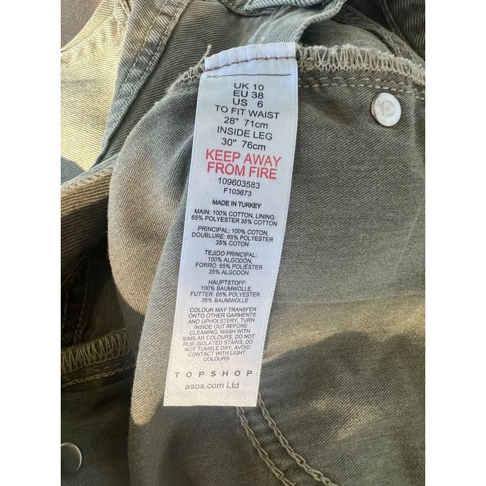 Topshop nwot size